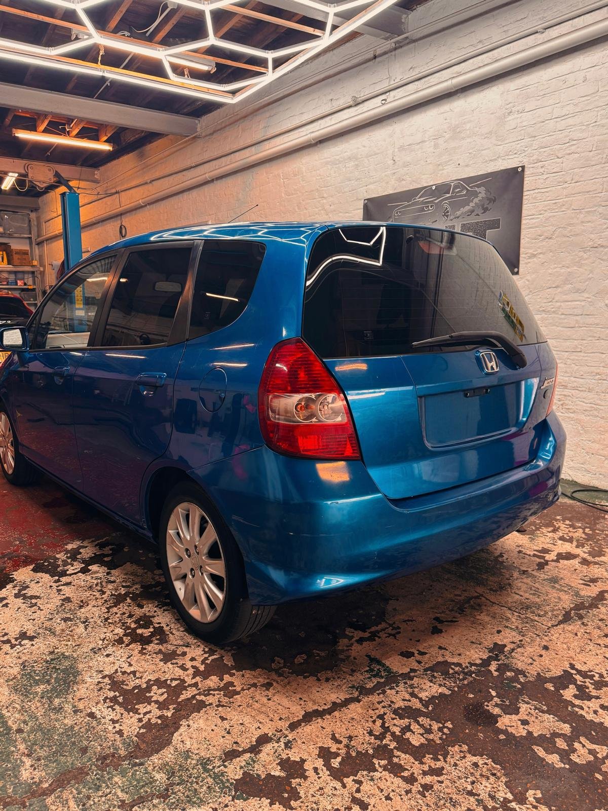 Honda Jazz rear side Premium Windows Tint