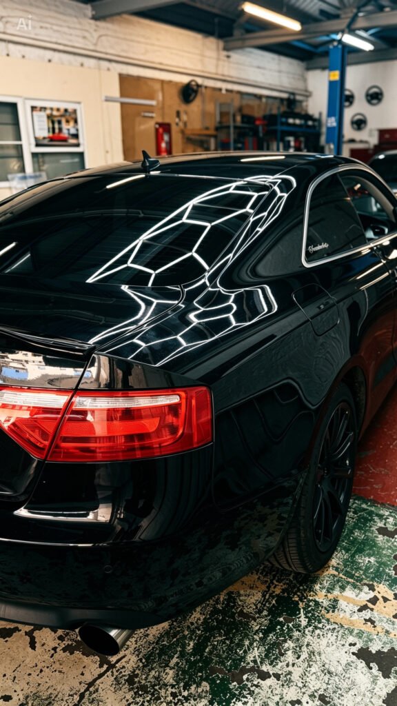 Audi rear windows tint